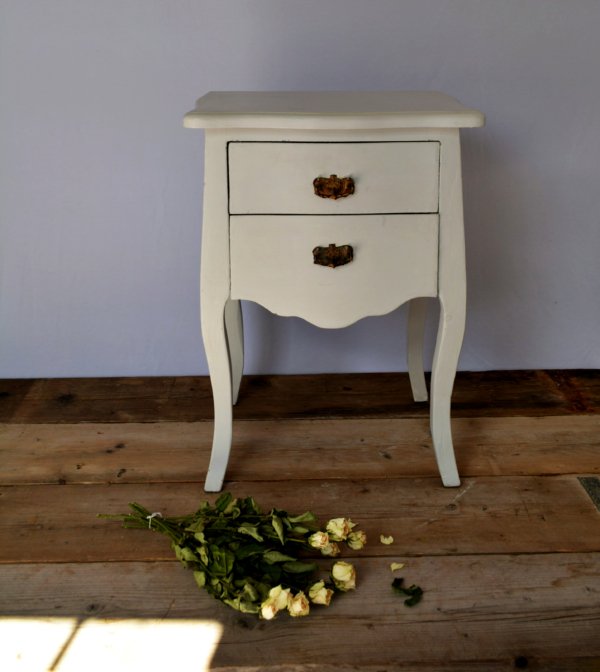 handmade antique ann queen legs bedside table